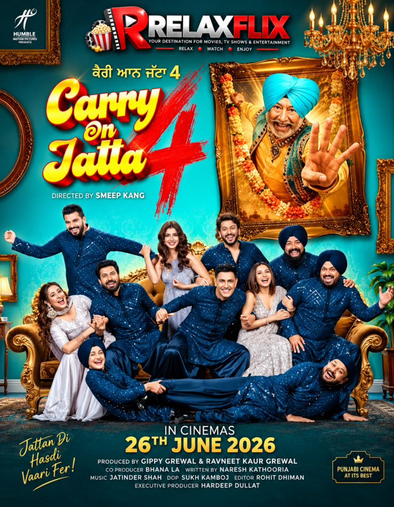 Carry On Jatta 4 (2026) | Punjabi Comedy Movie | RelaxFlix